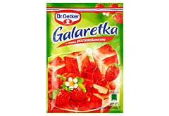 Dr. Oetker Galaretka o smaku poziomkowym 72 g