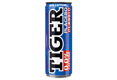 Tiger Placebo Classic Gazowany napój energetyzujący bez kofeiny 250 ml