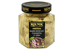 Rolnik Premium Karczochy ćwiartki w oleju 290 g