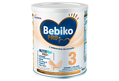 Bebiko Pro+ 3 Odżywcza formuła na bazie mleka dla dzieci powyżej 1. roku życia 700 g