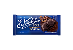 E. Wedel Czekolada mocno gorzka 80 % 80 g