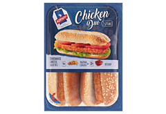 Konspol Chicken Duo Kotlet z kurczaka w bułce z dodatkiem ketchupu cebuli prażonej 270 g (2 sztuki)