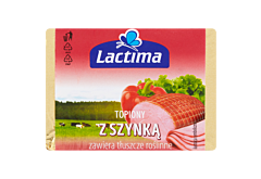 Lactima Produkt seropodobny topiony z szynką 100 g