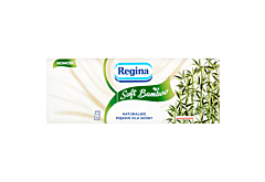 Regina Soft Bamboo Chusteczki higieniczne 10 x 9 sztuk