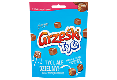 Grześki Tyci Wafelki z kremem w czekoladzie mlecznej 120 g