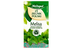 Herbapol Zielnik Polski Herbatka ziołowa melisa 40 g (20 x 2 g)