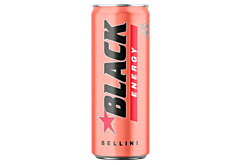 Black Energy Bellini Gazowany napój energetyzujący 250 ml