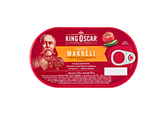 King Oscar Filety z makreli w sosie pomidorowym z chili 160 g