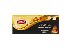 Lipton Gold Tea Herbata czarna aromatyzowana 37,5 g (25 torebek)