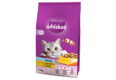 Whiskas Sterile Sucha karma dla dorosłych kotów z pysznym kurczakiem 1,4 kg