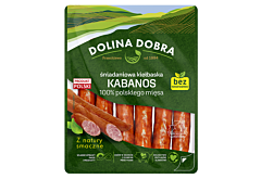 Dolina Dobra Śniadaniowa kiełbaska kabanos 200 g