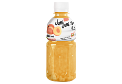 JumiJumi Napój brzoskwiniowy z kawałkami galaretki kokosowej nata de coco 320 ml