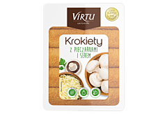 Virtu Krokiety z pieczarkami i serem 400 g