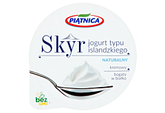 Piątnica Skyr Jogurt typu islandzkiego naturalny 150 g