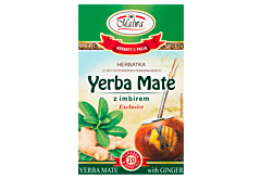 Malwa Exclusive Herbatka Yerba Mate z imbirem 40 g (20 x 2 g)