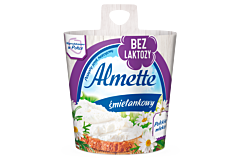 Almette Puszysty serek twarogowy śmietankowy bez laktozy 150 g