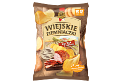 Wiejskie Ziemniaczki Chipsy ziemniaczane pieczeń z ziołami 130 g