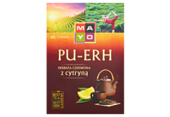 Mayo Pu-Erh Herbata czerwona z cytryną 120 g (80 torebek)