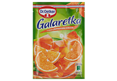 Dr. Oetker Galaretka o smaku pomarańczowym 72 g