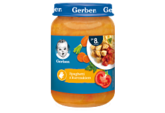 Gerber Spaghetti z kurczakiem dla niemowląt po 8. miesiącu 190 g