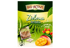 Big-Active Zielona herbata z opuncją i mango 34 g (20 x 1,7 g)