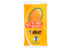 Bic 1 Sensitive Jednoczęściowe maszynki do golenia 12 sztuk