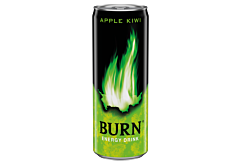 Burn Apple Kiwi Gazowany napój energetyczny 250 ml