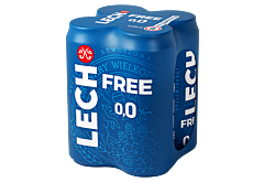 Lech Free Piwo bezalkoholowe 4 x 500 ml