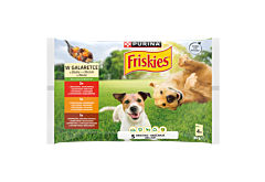 Friskies Karma dla dorosłych psów w galaretce 4 x 85 g