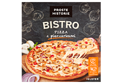 Proste Historie Bistro Pizza z pieczarkami 415 g