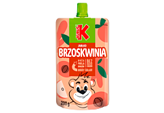 Kubuś Mus jabłko brzoskwinia 200 g