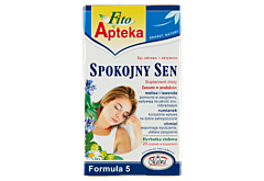 Fito Apteka Suplement diety herbatka ziołowa spokojny sen 40 g (20 x 2 g)