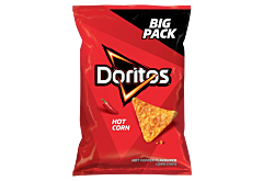 Doritos Hot Corn Chipsy kukurydziane o smaku ostrej papryki 180 g