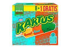 Kaktus Sweet & Sour Lody wodne o smaku brzoskwiniowym i pomarańczowym 405 ml (9 sztuk)