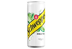 Schweppes Mojito Bezalkoholowy napój gazowany 330 ml