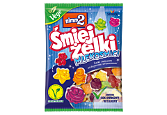 nimm2 Śmiejżelki Mlekosmici Żelki owocowe wzbogacone witaminami 90 g