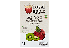 Royal apple Sok 100 % jabłkowo-kiwi tłoczony 3 l