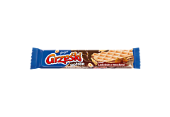 Grześki gofree Wafel smak czekolada z orzechami 33 g