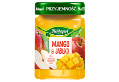 Herbapol Dżem o obniżonej zawartości cukru mango & jabłko 280 g