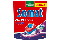 Somat All in 1 Extra Tabletki do mycia naczyń w zmywarkach 1245 g (75 sztuk)