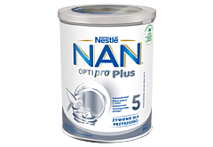 NAN OPTIPRO Plus 5 Produkt na bazie mleka dla małych dzieci 800 g