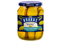 Krakus Ogórki konserwowe kanapkowe 670 g