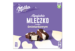 Milka Alpejskie Mleczko Pianka o smaku śmietankowym 330 g