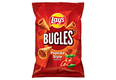 Lay's Bugles Przekąski kukurydziane o smaku papryki 110 g