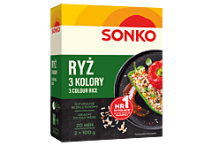 Sonko Ryż 3 kolory 200 g (2 x 100 g)