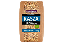 NaturAvena Ekologiczna kasza gryczana niepalona 500 g