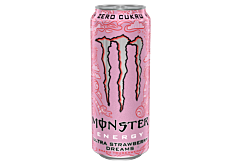 Monster Energy Ultra Strawberry Dreams Gazowany napój energetyzujący 500 ml