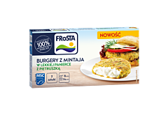 FRoSTA Burgery z mintaja w lekkiej panierce z pietruszką 180 g (2 sztuki)