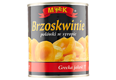 MK Brzoskwinie połówki w syropie 820 g