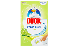 Duck Fresh Stick Lime Żelowe paski do toalet 27 g (3 x 9 g)